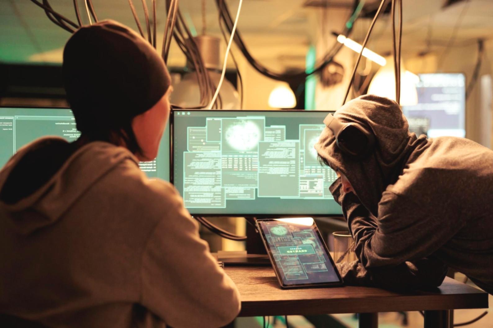 Students working on monitoring dashboards in our lab environment