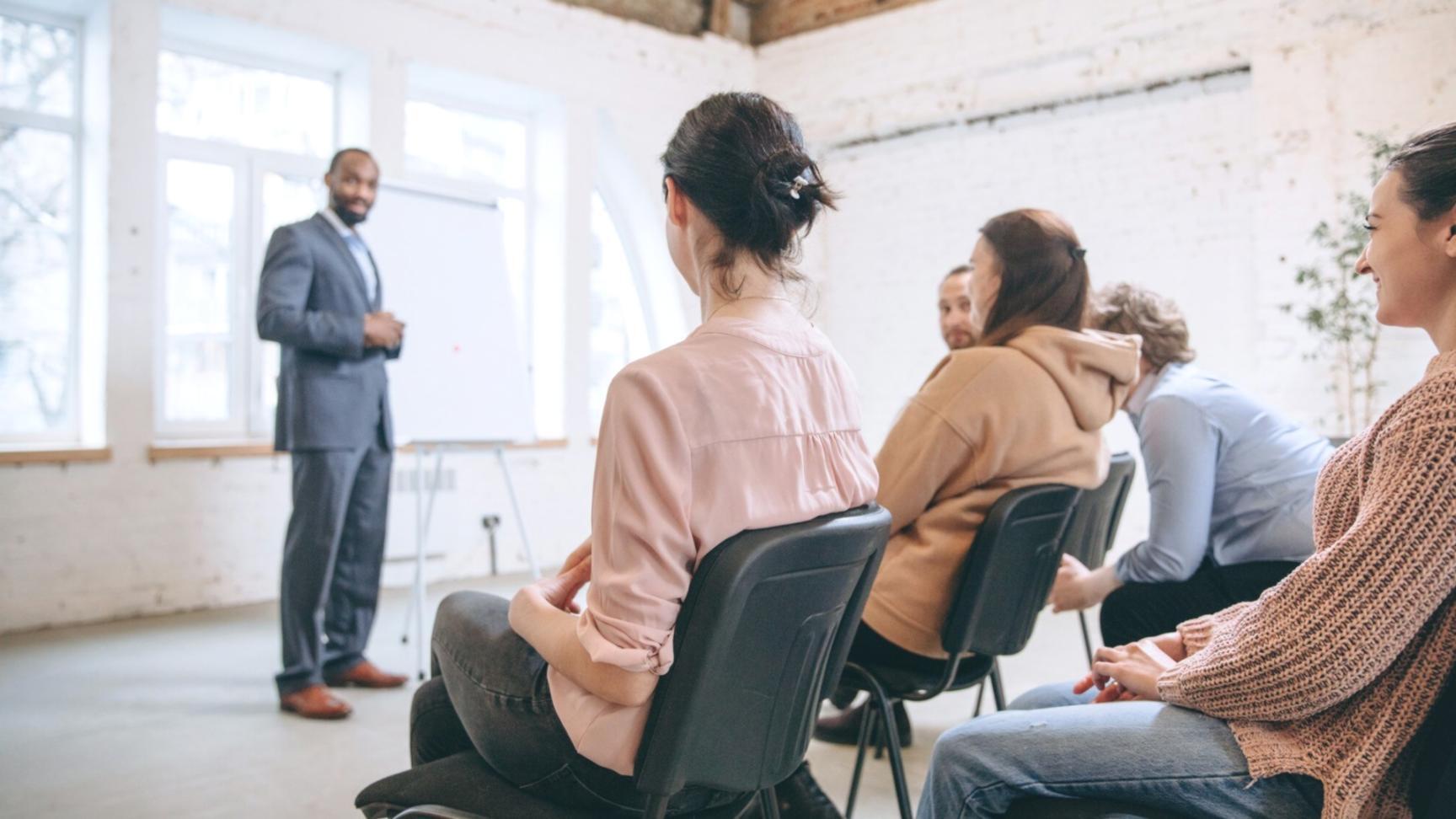 Modern monitoring dashboard display in our office